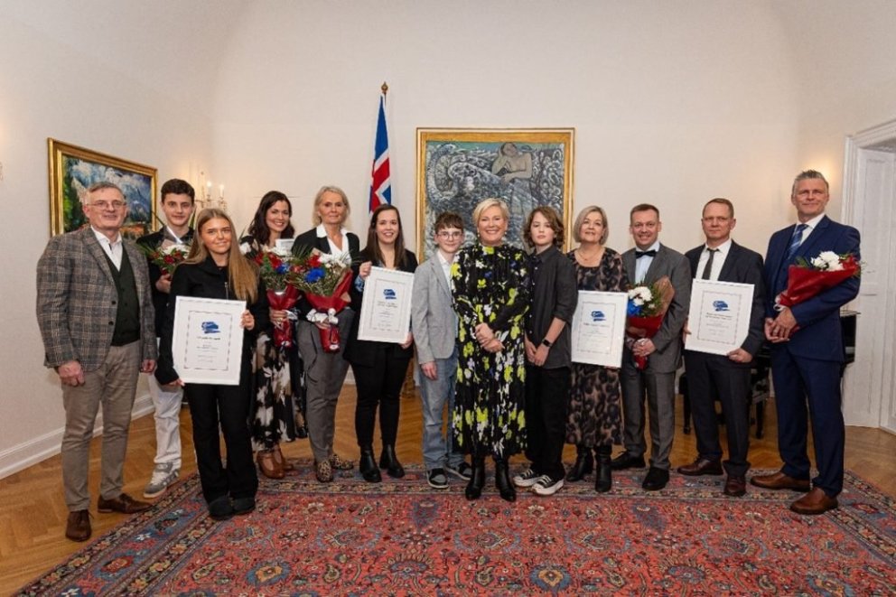 Íslensku menntaverðlaunin 2024 veitt á Bessastöðum